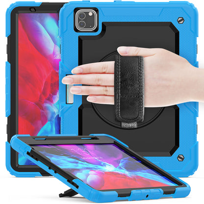 Tough Strap Built-in Screen Protector iPad Air 5 Case Multi-functional