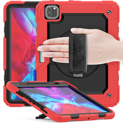 Tough Strap Built-in Screen Protector iPad Air 4 Case Multi-functional