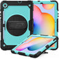 Tough Strap Built-in Screen Protector Galaxy Tab S6 Lite Case Multi-functional