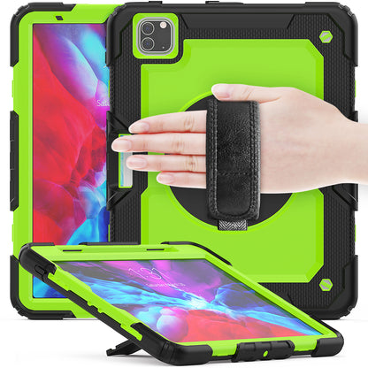 Tough Strap Built-in Screen Protector iPad Air 4 Case Multi-functional