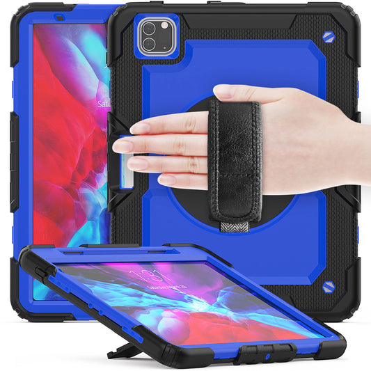 Tough Strap Built-in Screen Protector iPad Pro 11 (2021) Case Multi-functional