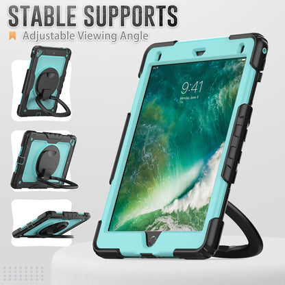 Tough Handle Grip Hook Apple iPad Air 1 Case Rotatable