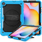 Tough Strap Built-in Screen Protector Galaxy Tab S6 Lite Case Multi-functional