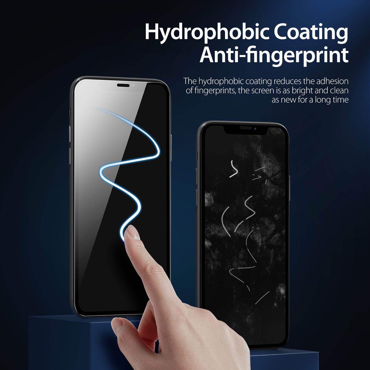 [2 Pack] Anti-Spy Tempered Glass Apple iPhone XR Screen Protector