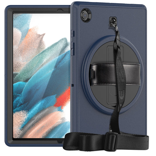 Coolinan Built-in Screen Protector Galaxy Tab A8 Case Hand Strap