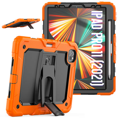 Kickstand Built-in Screen Protector iPad Pro 11 (2020) Case Shoulder Strap