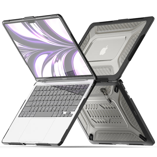 Hive Anti-slip TPU MacBook Air 13.6 A2681 Case Foldable Stand