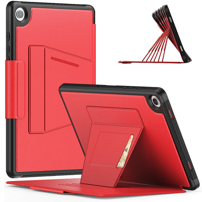 Smart Multiple Wallet Stand Samsung Galaxy Tab A9+ Case Leather