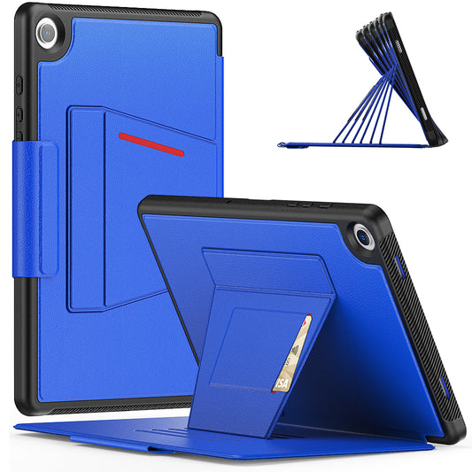 Smart Multiple Wallet Stand Samsung Galaxy Tab A9+ Case Leather