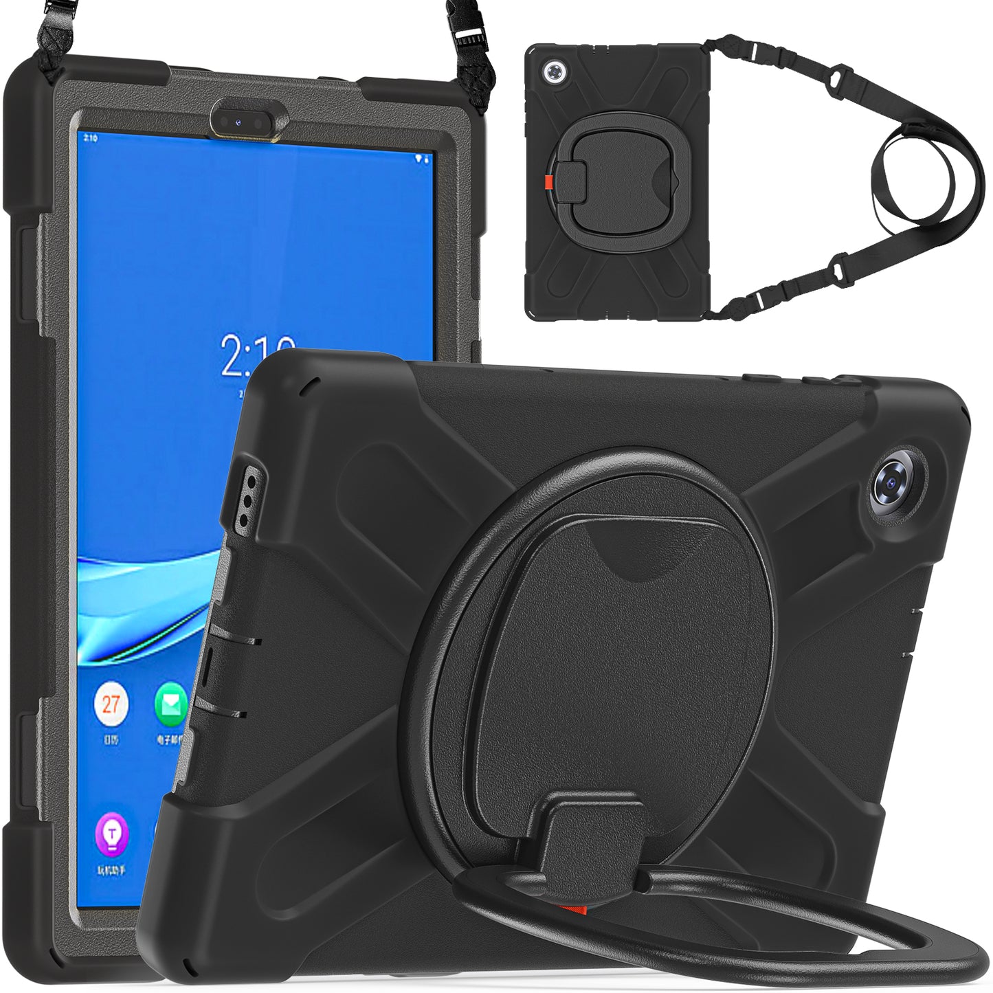 Pirate Box Lenovo Tab M10 HD (2020) Case Hook Stand Rotating Hand