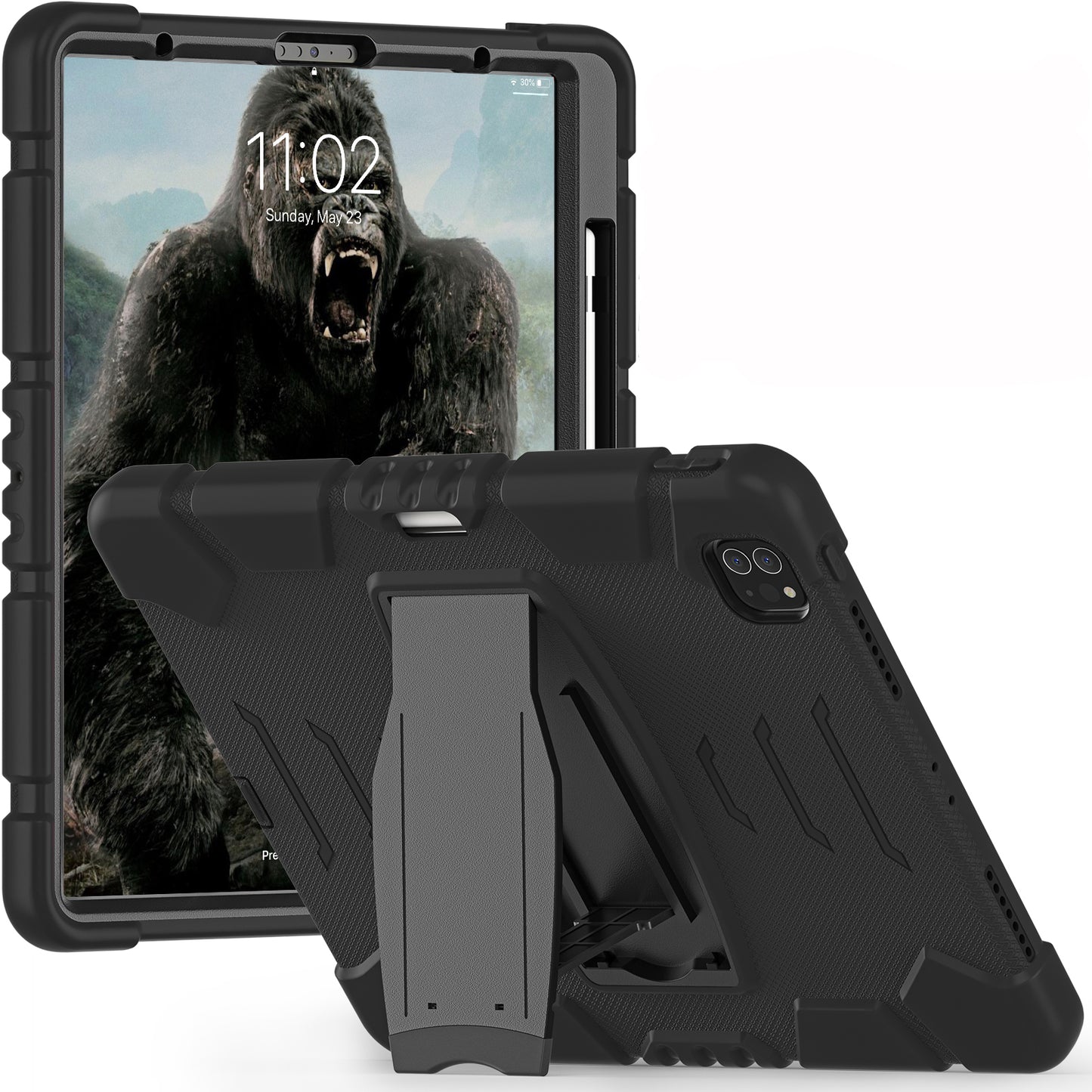 Gorilla King Kong iPad Pro 12.9 (2018) Case Stand Triple Protection