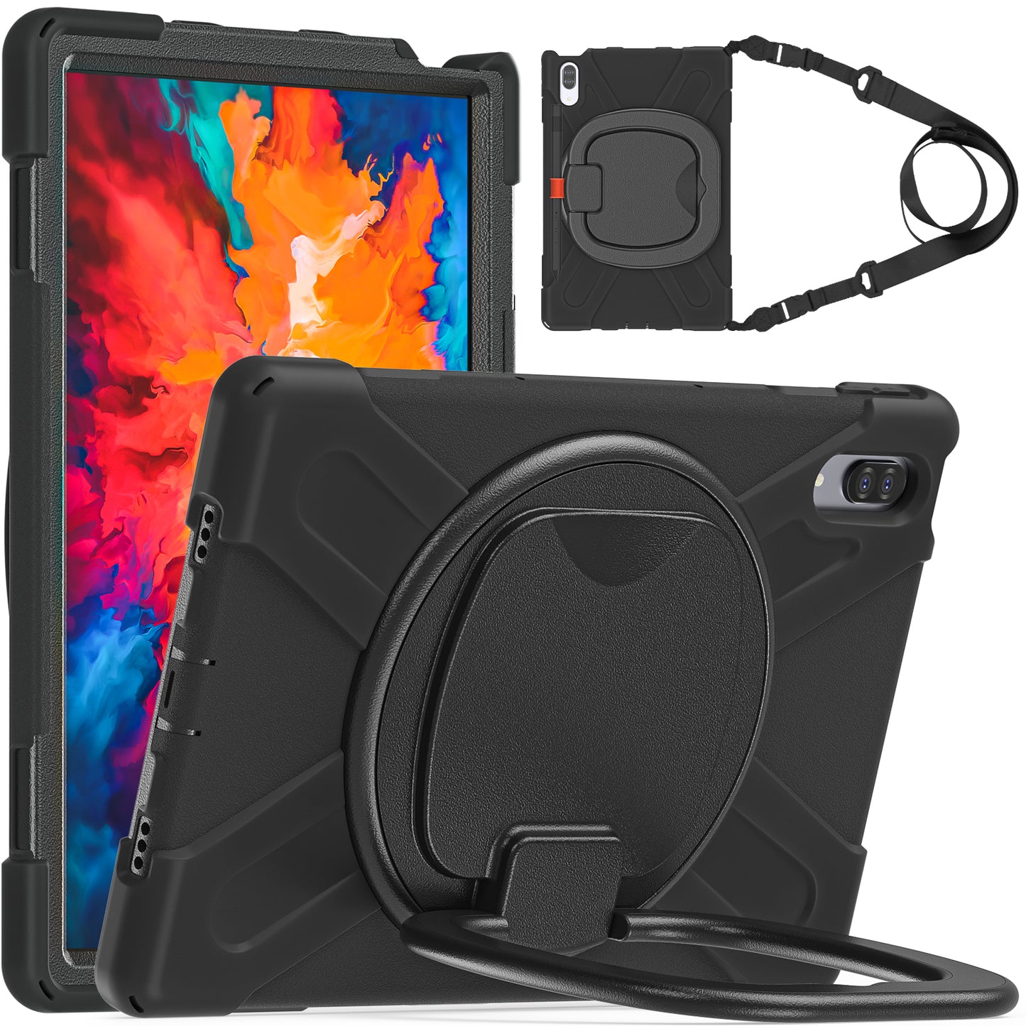 Pirate Box Lenovo Tab P11 Pro (2021) Case Hook Stand Rotating Hand