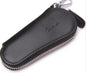 Men's Genuine Leather Keychain Car Bag Fashion Casual Zipper Slim