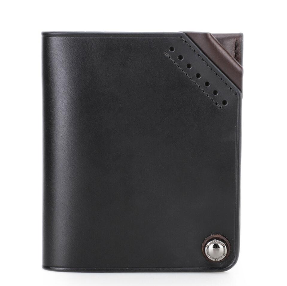 Men's Genuine Leather Business Card Case Trend Pickup Bag Activity