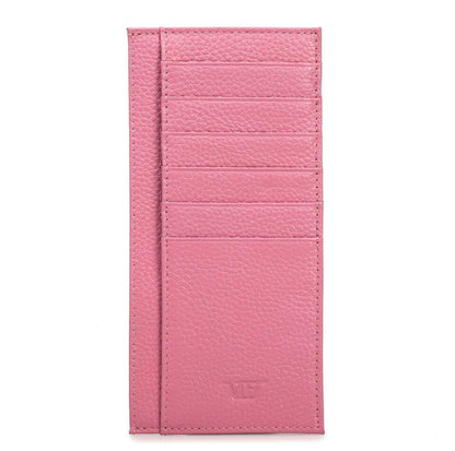 Women's Genuine Leather Wallet Fashionable Long Large Capacity Multiple Card Slots