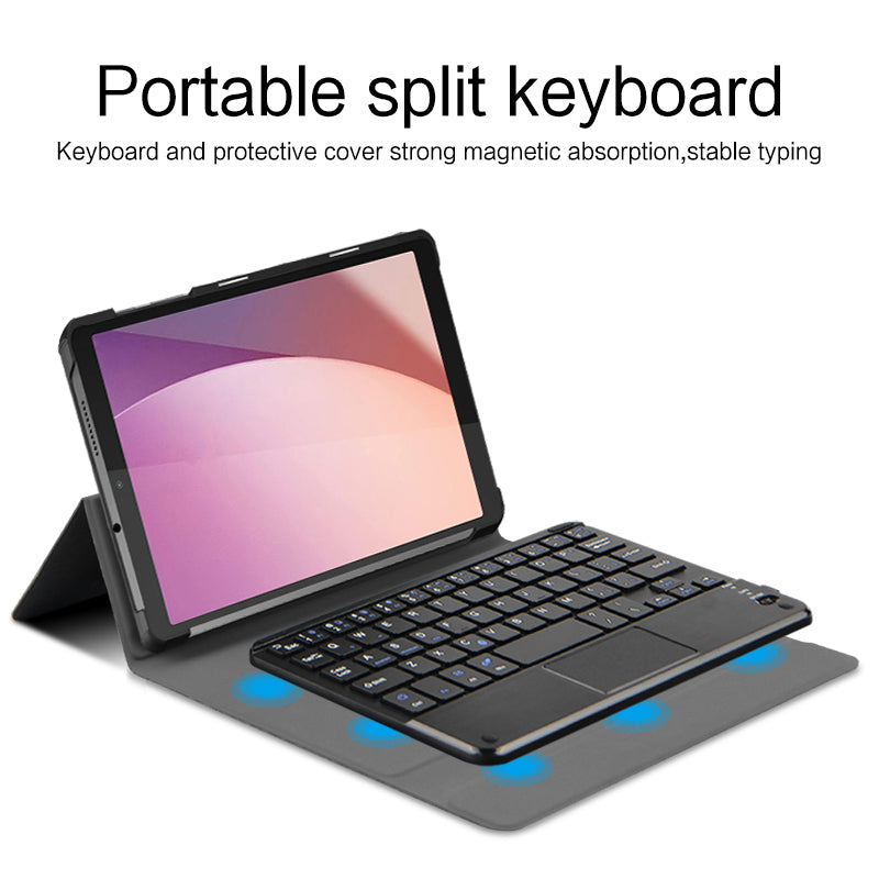 Metal Hinge Touchpad Keyboard Lenovo Tab M8 (2023) Case Detachable