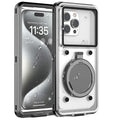 Ultramarine Technology 10m Waterproof Phone Case with Built-In Stand & Direct Charging Port