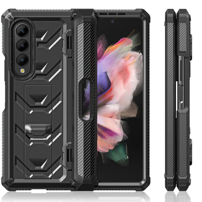 Mech King Samsung Galaxy Z Fold3 Case Rugged Mul-angele Kicktand