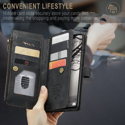 Multi-card Hand Strap Samsung Galaxy A53 Case Double Fold Stand