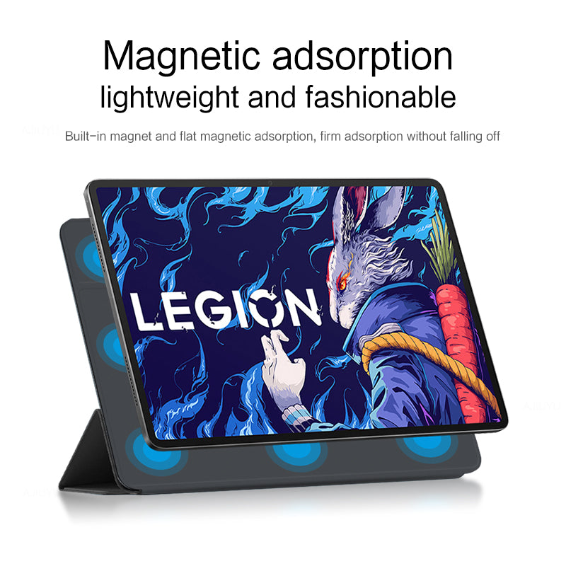 Magnetic Foldable Stand Goatskin Lenovo Legion Y900 (2022) Case