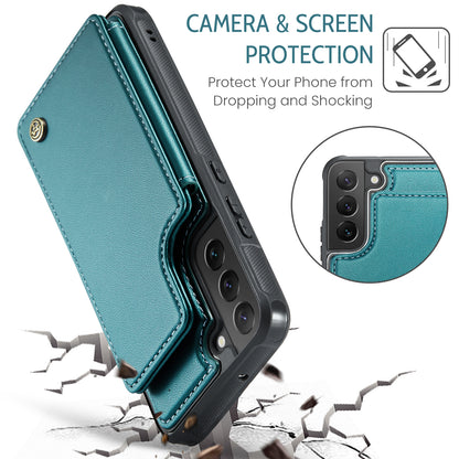 Sturdy Kickstand Samsung Galaxy S22 Case Multiple Card Slot