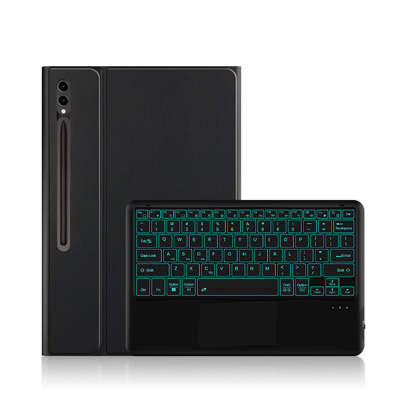 Voltage Slim Backlit Touchpad Keyboard Galaxy Tab S9 Case Magnetic