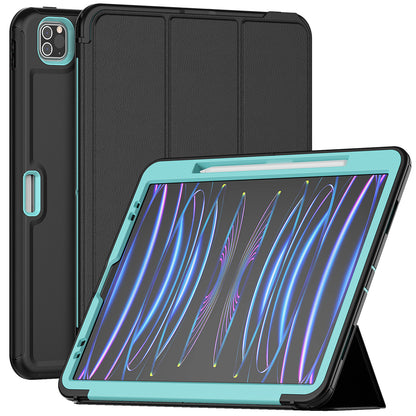 Auto Wake / Sleep Leather Apple iPad Pro 12.9 (2020) Case Tri-fold Stand