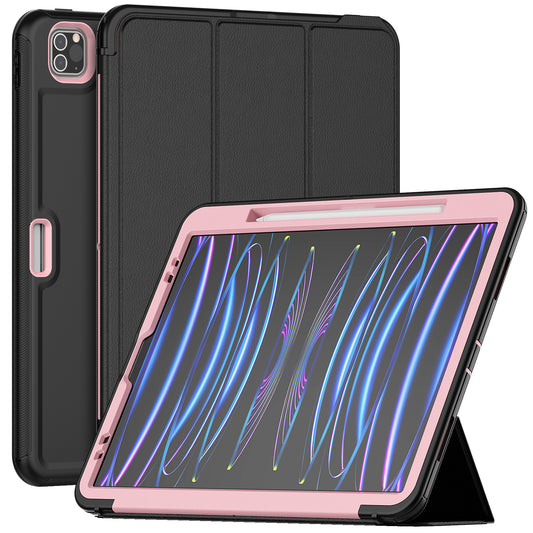 Auto Wake / Sleep Leather Apple iPad Pro 12.9 (2018) Case Tri-fold Stand