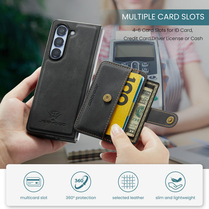 Powerful Magnetic Card Holder Galaxy Z Fold5 Case Detachable