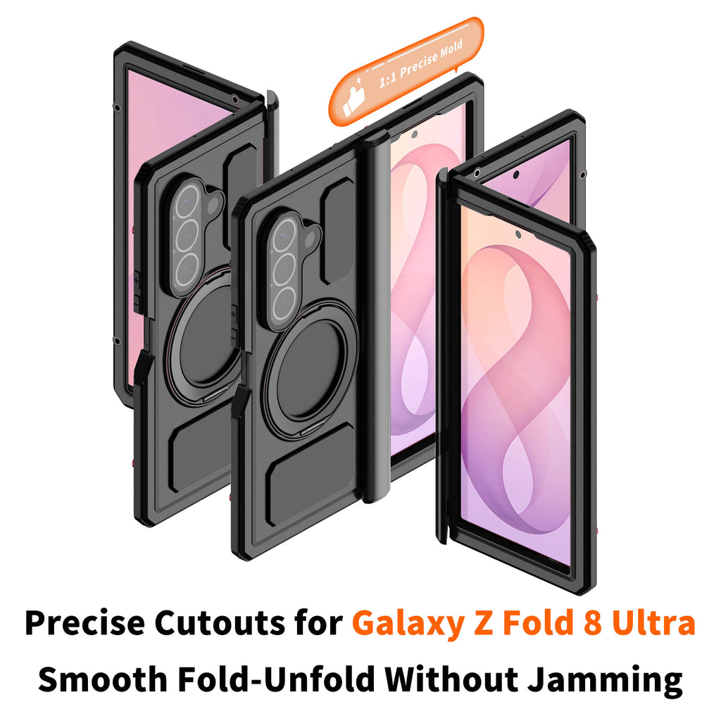 Ultramarine Technology with 12FT Drop Tested Magnetic Case with 360° Stand for Sports & Commute