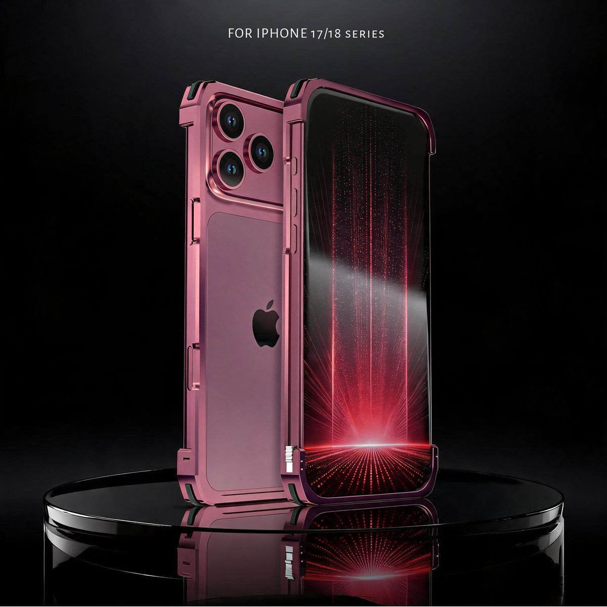 Ultramarine Technology with 12ft Military-Grade Aluminum Metal Phone Case | Zero Damage Protection