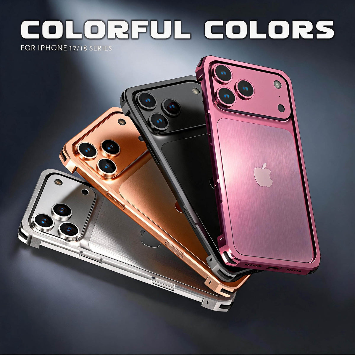Ultramarine Technology with 12ft Military-Grade Aluminum Metal Phone Case | Zero Damage Protection