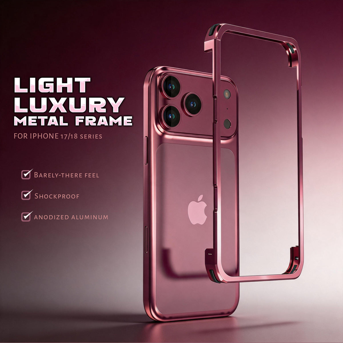 Ultramarine Technology with 12ft Military-Grade Aluminum Metal Phone Case | Zero Damage Protection
