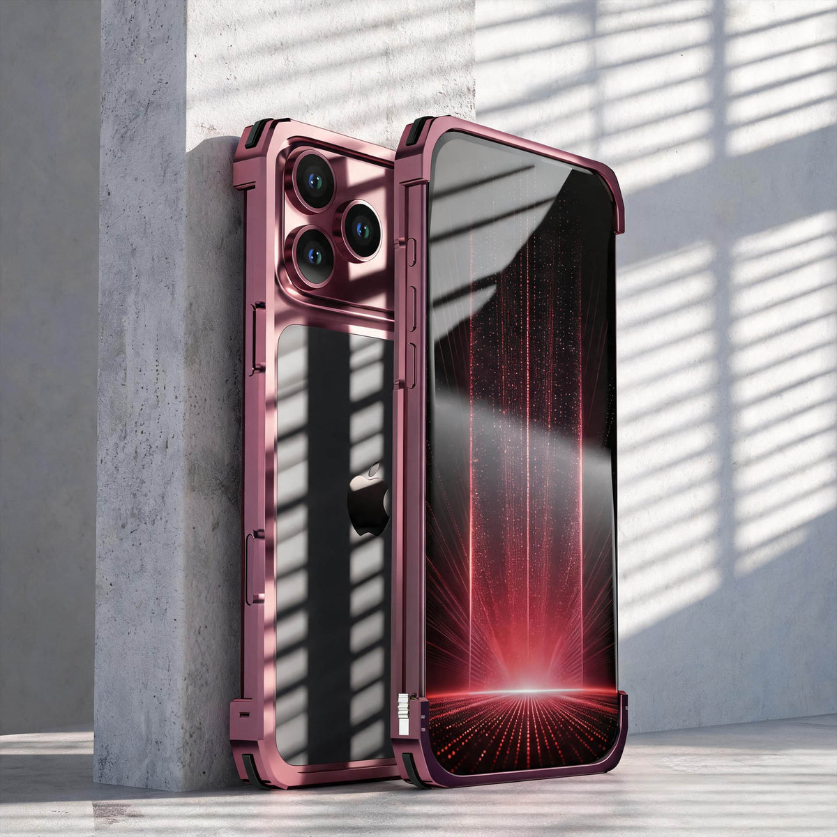 Ultramarine Technology with 12ft Military-Grade Aluminum Metal Phone Case | Zero Damage Protection