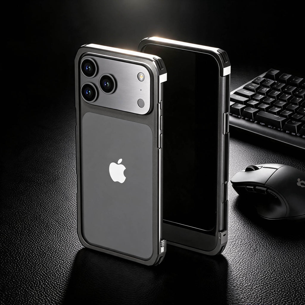 Ultramarine Technology with 12ft Military-Grade Aluminum Metal Phone Case | Zero Damage Protection