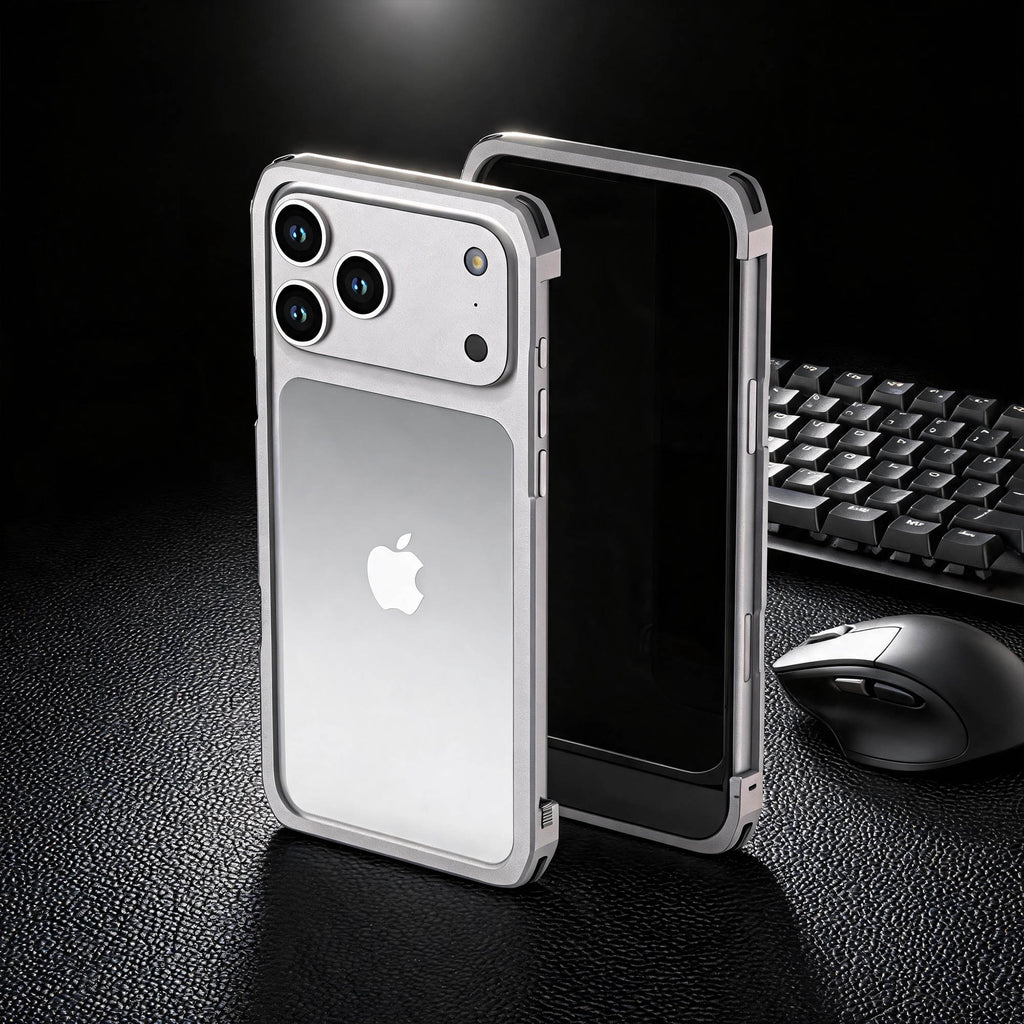 Ultramarine Technology with 12ft Military-Grade Aluminum Metal Phone Case | Zero Damage Protection