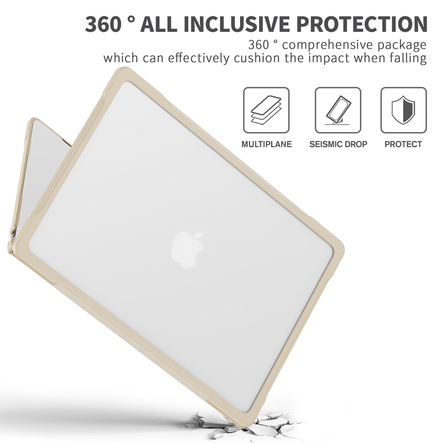 Popeye Apple MacBook Air 15.3 A2941 Case 360 Full Protection