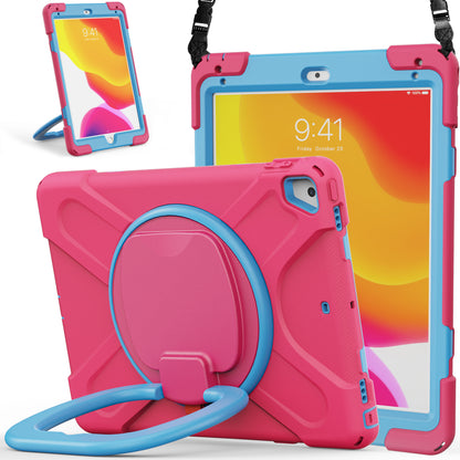 Pirate Box Apple iPad 6 Case Hook Stand Rotating Hand Shoulder Strap