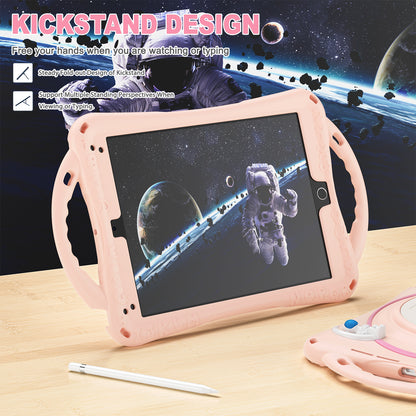 Spaceman iPad 6 Case 360 Rotating Hand Shoulder Strap