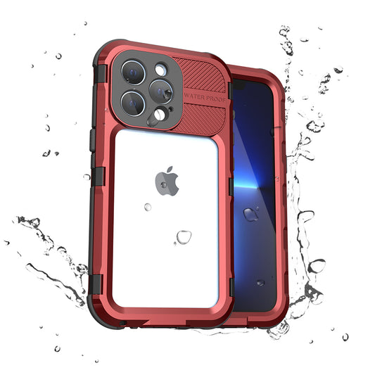 Lens Protection Waterproof Apple iPhone 13 Case Aluminum