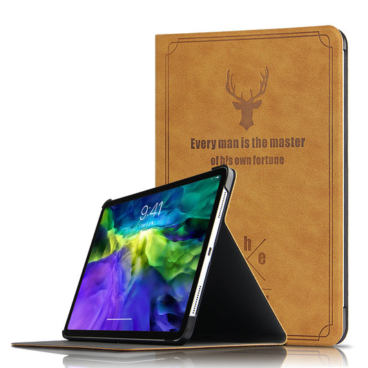 Destiny Imitation Deer Leather Apple iPad Pro 12.9 (2021) Case Folio