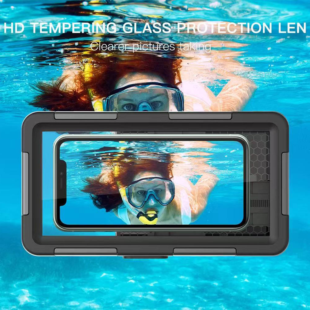 Ultramarine Technology 15m Waterproof Professional Diving Phone Case with Bluetooth Controller