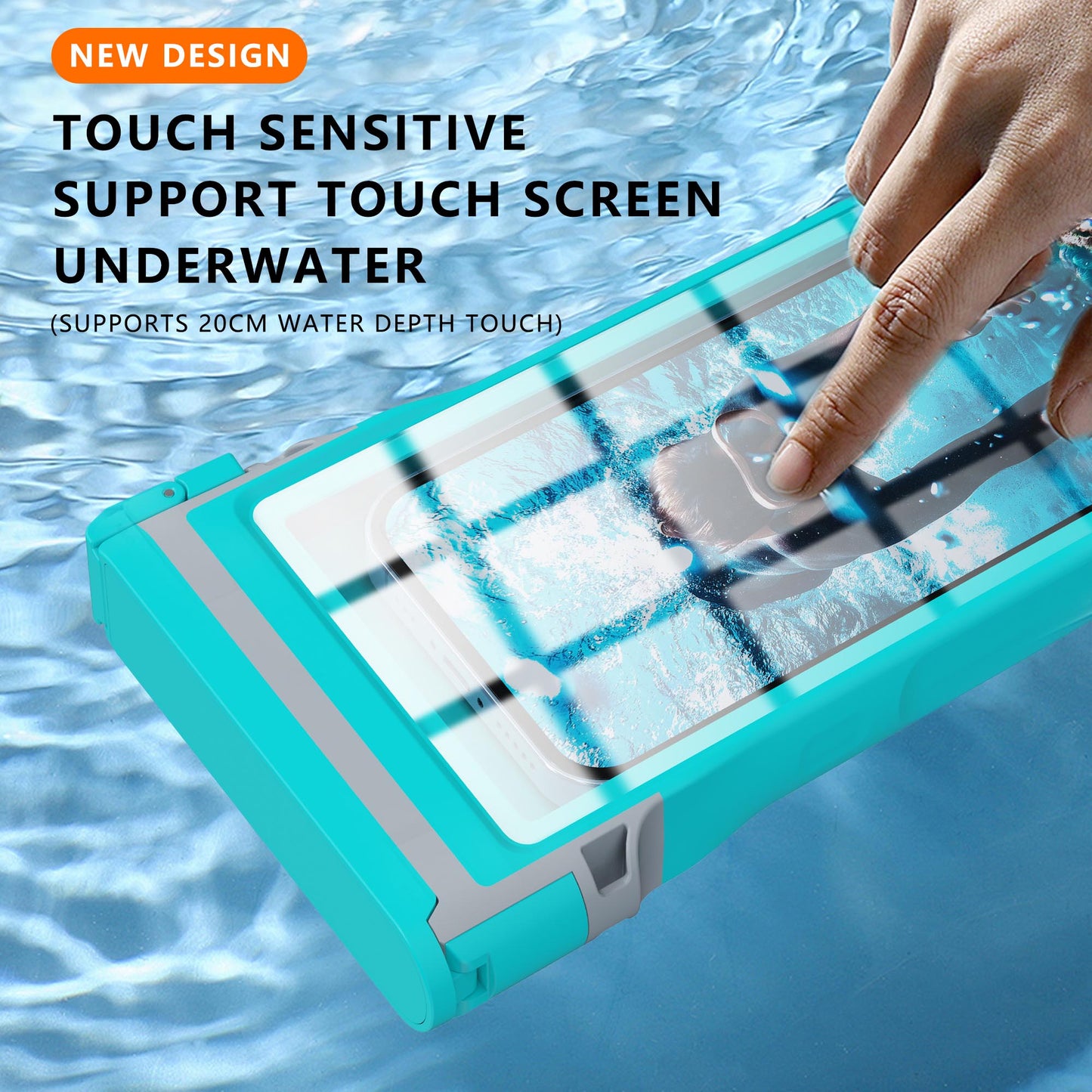 Ultramarine Technology 15M Waterproof Under-Water Phone Case | Universal Diving Pouch Phone Pouch