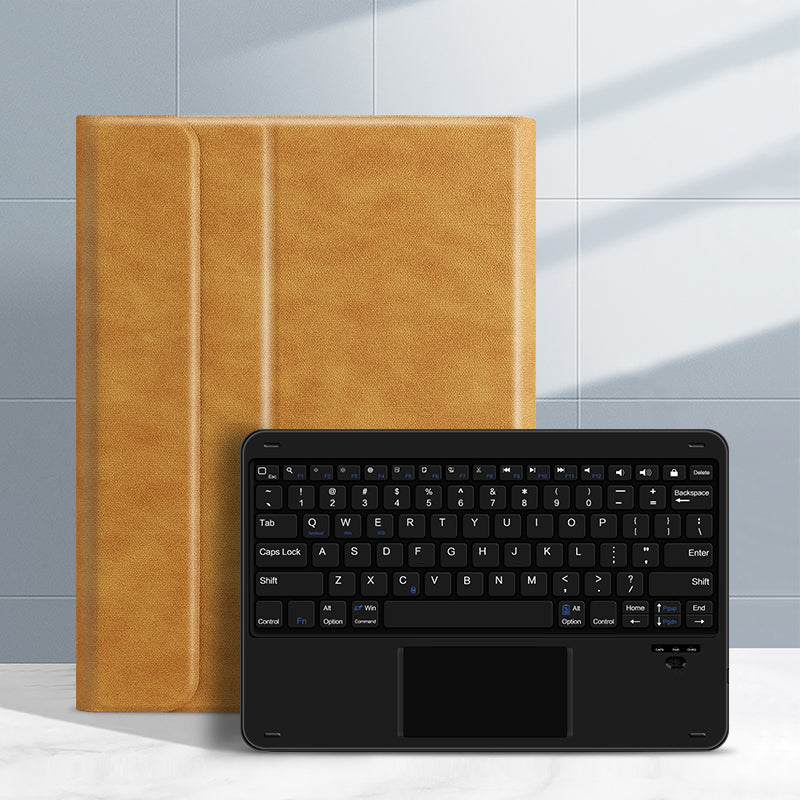 Soft Luxury Touchpad Keyboard Apple iPad Pro 12.9 (2021) Case Book