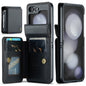 Sturdy Kickstand Samsung Galaxy Z Flip5 Case Multiple Card Slot