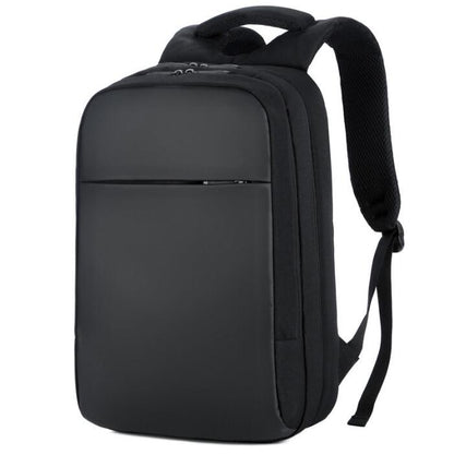 Men's Nylon Backpack Laptop Bag Large Capacity USB Charging Power Shcool