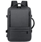 Men's Nylon Backpack Laptop Bag High-end Large Capacity Multifunctional Power Charging