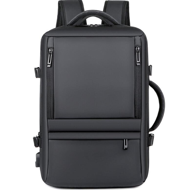 Men's Nylon Backpack Laptop Bag High-end Large Capacity Multifunctional Power Charging