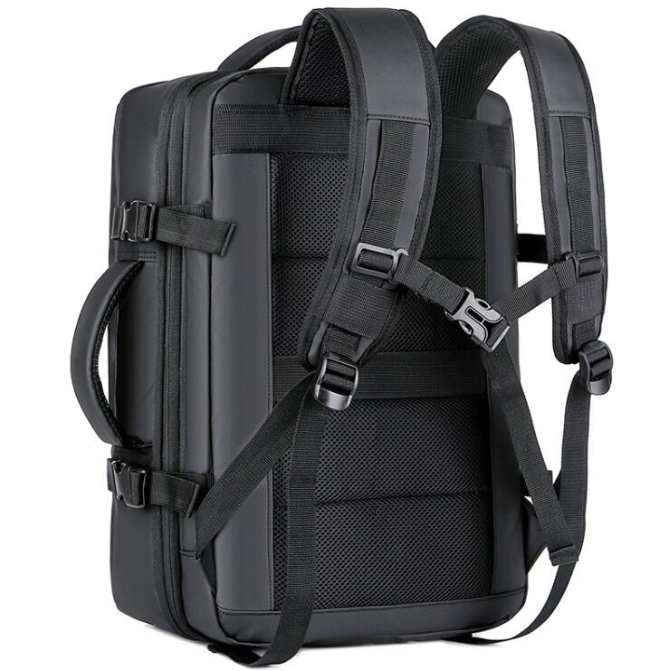 Men's Nylon Backpack Laptop Bag High-end Large Capacity Multifunctional Power Charging