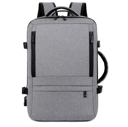 Men's Nylon Backpack Laptop Bag High-end Large Capacity Multifunctional Power Charging